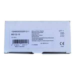 ใหม่ <span class=keywords><strong>MS132</strong></span>-<span class=keywords><strong>16</strong></span>คู่มือมอเตอร์สตาร์ท10.... <span class=keywords><strong>16</strong></span> A - Product Image 1