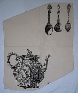 Serviettes de cuisine en coton recyclé 100% de haute qualité, écologiques, à séchage rapide, lavables à la main, logo personnalisé imprimé, prix bas - Product Image 1