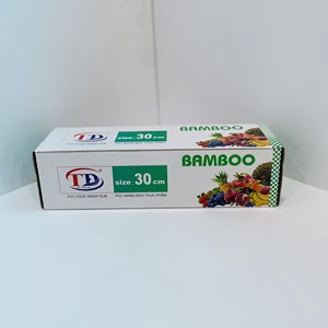 PVC Cling Film Food Wrap with Cutter <b>Plastic</b> Stretch Film <b>Roll</b> for Fresh Food Storage - Product Image 2