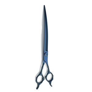 กรรไกรตัดขนสัตว์เลี้ยงด้ามจับแฟนซีกรรไกรตัดขนสัตว์เลี้ยงแบบใบมีดโค้งเคลือบสีทำจากสเตนเลส - Product Image 6