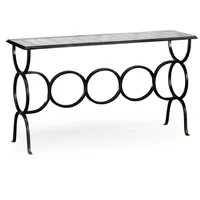 Nouvelle table de Console en bois de couleur noire Table de centre de café à vendre nouvelle table de Console en gros prix élégant durable pour la maison