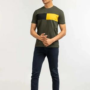 Camiseta de poliéster 100% de alta calidad con cuello redondo para hombre, estampado personalizado, patrón sólido, manga corta de gran tamaño y peso pesado, diseño en blanco - Product Image 5