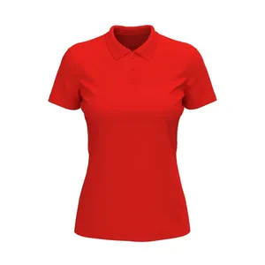 Chemises polo promotionnelles personnalisées Lux pour le merchandising - Product Image 3