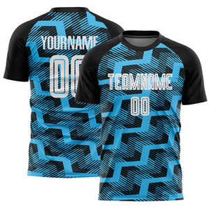 Camiseta de fútbol personalizada unisex para adultos, uniformes de fútbol por sublimación de secado rápido, calidad transpirable, suministro al por mayor, nombres personalizados - Product Image 3