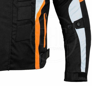 Meilleur prix Veste en Cordura à col montant confortable pour homme Vestes en Cordura teintées en cuir de vache à vendre - Product Image 5