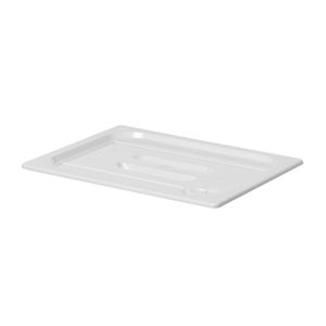Coperchio Bianco Gastronorm GN 1/2 265x325mm per Conservazione Alimenti e Contenitori - Product Image 1