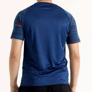 Camiseta deportiva de poliéster de alta calidad para hombre, transpirable de secado rápido para entrenamientos de verano, Camiseta deportiva atlética personalizada con cuello - Product Image 2