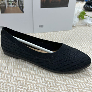 أحذية مسطحة غير رسمية للنساء ، أحذية مكتب قماشية مرنة ، أحذية باليه مريحة قابلة للتخصيص للنساء والسيدات بالجملة - Product Image 2