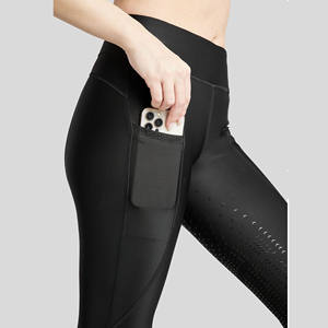 Collants équestres classiques pour femmes Soft High Tech Custom Bulk Wholesale Horse Riding Leggings Pants avec poche - Product Image 4