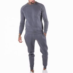 Chándal en blanco con cremallera para hombre a precio de fábrica, chándal con estampado personalizado de 100% poliéster, talla de EE. UU., fabricante de ropa deportiva al por mayor - Product Image 4