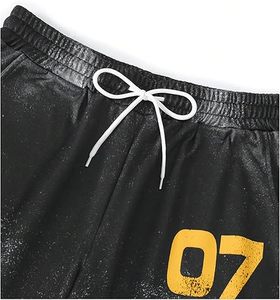 Pantalons cargo vêtements pour hommes Pantalons de survêtement évasés lavés avec fermeture à glissière et cordon de serrage Pantalons de jogging empilés avec poches - Product Image 6