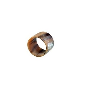 Produit en corne fait à la main, vente en gros, anneaux de serviette en corne pour la décoration de table à la maison, porte-serviettes en corne de buffle naturelle, meilleure qualité - Product Image 1