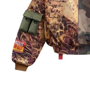 2026 New Arrival Streetwear Solid Zipper-Up Winter Windproof Oversized Hoodie OEM Service Embroidered - Product Image 5