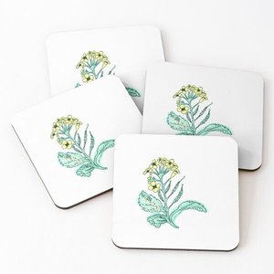 Mango Wood Acacia Over Printed Tea Serving Coasters Ancient Decoration Wood <b>Slice</b> Pine Wood <b>Log</b> Cut - Product Image 2