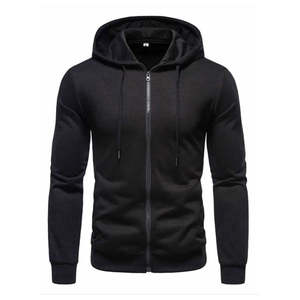 Custom Heavy Oversized Full <b>Zip</b> Up <b>Hoodie</b> Zipper <b>Black</b> Customized Men Zipper Hoodies For Men Oversized <b>Hoodie</b> On Hand - Product Image 1