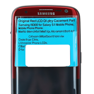 จอแสดงผล TFT LCD สีแดงดั้งเดิม 4.8" อะไหล่ทดแทนสำหรับ I9300 สำหรับโทรศัพท์ S III รุ่น 70000-12012037 - Product Image 2
