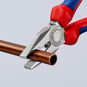 คีมปากแหลม KNIPEX ขนาด 180 มม. พร้อมด้ามจับหลายชิ้นส่วนเคลือบโครเมียม - Product Image 5