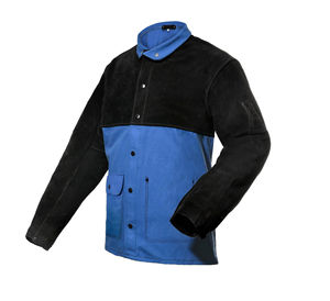 Veste de soudage en coton ignifuge légère résistante à la chaleur vêtements de sécurité anti-étincelles durables vêtements de sécurité industriels - Product Image 1