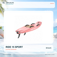 UNPLUGLIFE RIDE 15 SPORT Planches de surf électriques 15 kW Planche de surf électrique haute vitesse pour sports nautiques