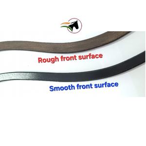 Haute qualité non-canal plat sourcils bande Pop bouton pression boucle cuir équipement équestre pour Sports de plein air équitation - Product Image 6