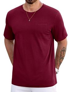 <b>Men's</b> Casual <b>T</b>-<b>shirts</b> UPF 50+ Sun Protection <b>Shirts</b> Short Sleeve with <b>Pocket</b> Moisture Wicking Lightweight <b>T</b>-<b>shirts</b> - Product Image 5