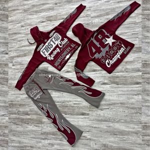 Chándales con Capucha de Alta Calidad, Corte Holgado, con Impresión de Logotipo Personalizado, 100% Algodón, Mejor Proveedor, Precio al por Mayor - Product Image 2