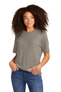 Tri-mélange doux coton lavé t-shirt hommes refroidissement col rond t-shirts Bella toile vêtements personnalisés unisexe Tri-mélange piste t-shirt - Product Image 2