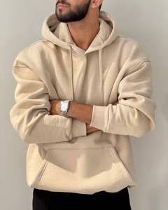 Sudaderas con capucha informales de invierno para hombre, color sólido, ajuste Regular, 100% algodón, diseño de bolsillo de alta calidad - Product Image 6