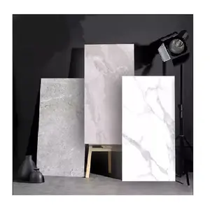 Piastrelle in porcellana smaltata dimensioni 60x120cm 600x1200mm Carrara Statuario Calacatta piastrelle per pavimento e rivestimento da fornitori indiani