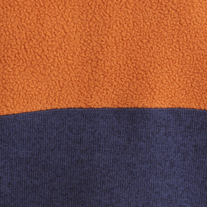 Pull à demi-fermeture éclair en coton 1/4 pour hommes chandails en polaire tricotée respirante pour hommes vente en gros OEM pull décontracté avec fermeture éclair - Product Image 6