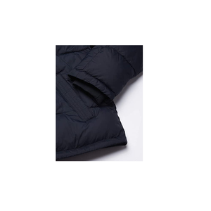 Chaqueta acolchada para hombre con diseño de panel de bloque de color Chaqueta acolchada para hombre con tela resistente al viento y al agua - Product Image 5