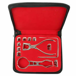 Dental, Set, Quirúrgico, Instrumentos Kit de Abrazadera Endodóntica con 12 Abrazaderas por IMANS - Product Image 1