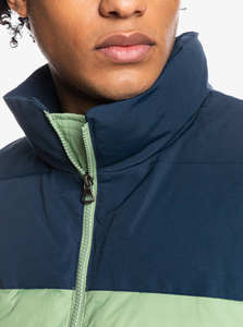 Automne hiver décontracté chaud grande taille vêtements d'extérieur pour hommes couleur unie col montant sans manches veste à glissière hommes vers le bas gilet gilet - Product Image 3