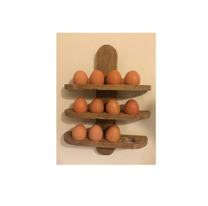 Custom Engraved Wooden <b>Egg</b> Rack For Personalized Kitchen <b>Decor</b> Creating A Unique And Thoughtful Gift For Homeowners - Product Image 1