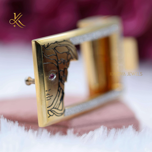 Hebilla de Cinturón Artesanal de Plata de Ley 925, Accesorio de Moda de Estilo Occidental de Lujo, Diseño Elegante y Atemporal para Hombres y Mujeres - Product Image 3