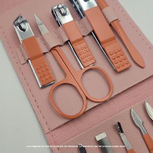 Set de Manicura Profesional de 12 Piezas, Kit Completo de Cuidado de Uñas, Estuche Portátil de Acero Inoxidable - Product Image 5