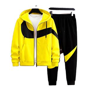 Eco-Friendly Breathable Windproof Reversible Quick Dry <b>Lightweight</b> Solid Men's Tracksuit Custom Logo Positions 100% Polyester - Product Image 4