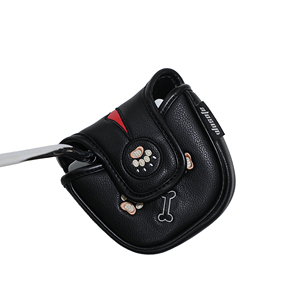 Vente en gros, <span class=keywords><strong>prix</strong></span> d'usine, en stock, housse de tête de putter, imperméable, portable, haute qualité, PU, housse de tête de golf personnalisée - Product Image 3