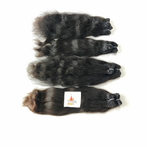 Paquete de Cabello 100% crudo vietnamita, mechones rectos de doble estiramiento, cabello liso vietnamita, color natural, cabello humano negro para mujeres - Product Image 4