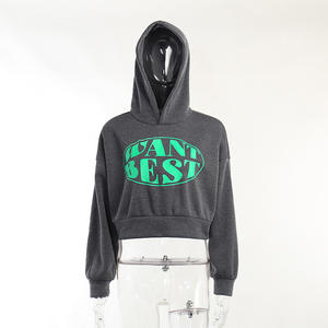 Wholesale Custom Women's Cropped Oversized Sports Tracksuit New Design Eco-Friendly Sportswear Sweatsuit Direct Winter - Product Image 4