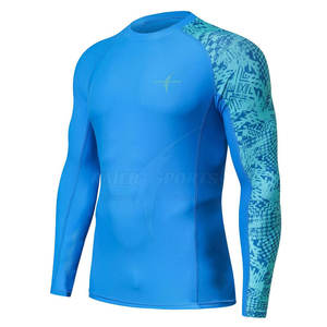 Pas cher Prix Conception personnalisée Rash Guard Pour Hommes Gym Fitness Vêtements Nouvelle Arrivée Hommes Rash Guard - Product Image 1