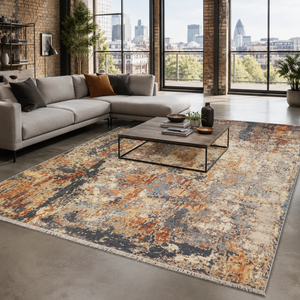 <b>Rug</b> Weavers RW7157 Kazak Mink Tribal Washable <b>Rug</b> Dropshipping Wholesale Washable Chenille 10 Sizes - Product Image 1