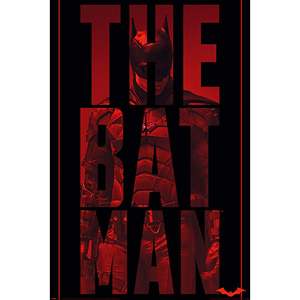 Modern Style the Batman <b>Poster</b> Cut Away Design Featuring Robert Pattinson on Canvas with Black Frame for Wall Usage - Product Image 5