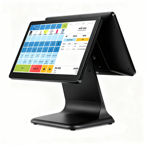 Registratore di Cassa POS All-in-One a Doppio Schermo, Core I3-4005U, 8GB RAM, 256GB SSD, Android 10, Touch Capacitivo a 10 Dita - Product Image 1