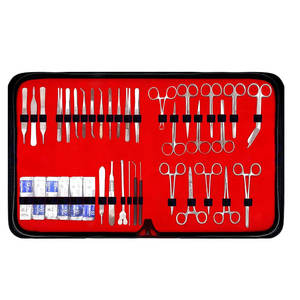 ชุดเครื่องมือผ่าตัดยอดนิยม ชุดเครื่องมือผ่าตัดสแตนเลส เครื่องมือแพทย์ ชุดเครื่องมือผ่าตัด - Product Image 1