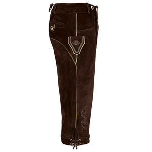 Nuevos pantalones cortos elásticos para hombre, pantalones deportivos de cuero de ante de vaca, pantalones cortos de Lederhosen, Bávaro personalizado para hombre - Product Image 4