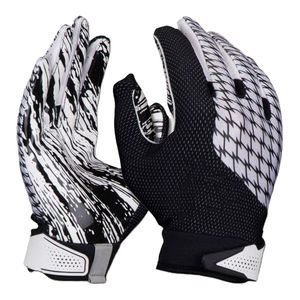 Gants de football américain de haute qualité avec un tout nouveau design personnalisé Keep Cool Leather Receiver Grip Wear Resistant - Product Image 2