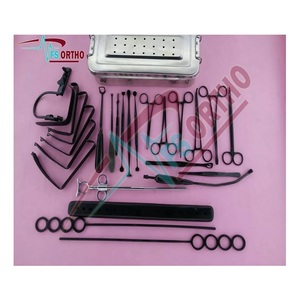 ชุดเครื่องมือผ่าตัดมะเร็งต่อมน้ำเหลือง27ชิ้นเคลือบสีดำ - Product Image 1