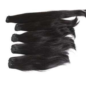Vietnamese Bone Straight Human Hair <b>Extensions</b> Super Double Drawn Skin Weft 100% Virgin Hair - Product Image 1