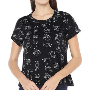 Camiseta Casual Extra Grande Personalizada para Mujer, Camiseta de Alta Calidad con Logotipo Estampado, Diseño Sólido - Product Image 6